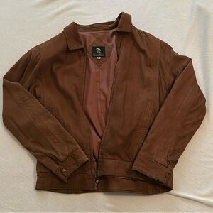 Neiman Marcus brown suede coat